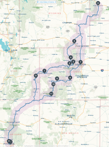2016 Motorcycle Route